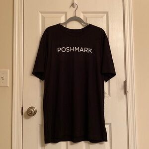 Poshmark Black Short Sleeve Cotton Crew Neck T-shirt by swagup Size XL